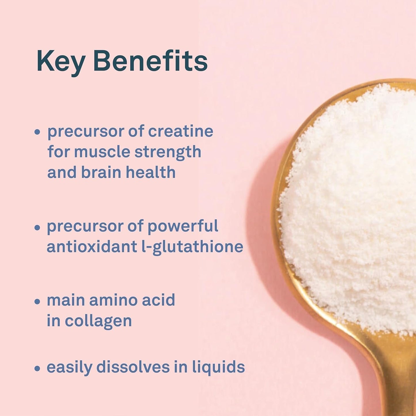 Organika Canadian-Made Glycine Powder - Proteinogenic Amino Acid - Aids Protein Synthesis, Collagen Formation, Joint and Muscle Health, Calming Effect - 450g