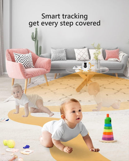 Imou 2K WiFi Indoor Security Camera Baby Monitor, Pet Camera Dog Camera, 360Â° Home Security IP Camera 3MP, Human Detection AI, Smart Tracking, Siren, 10M Smart Night Vision, 2-Way Audio