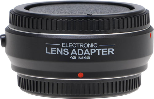 Hersmay Pro Autofocus 4/3-M4/3 Lens Adapter 4/3 43 to M4/3 MFT Mount Camera for Olympus E-M5 E-M10 III for PANAS0NIC G9 II G95 G10 G100V G100K GX1 GX7 GX9 GH6 BMPCC MMF3 MMF2
