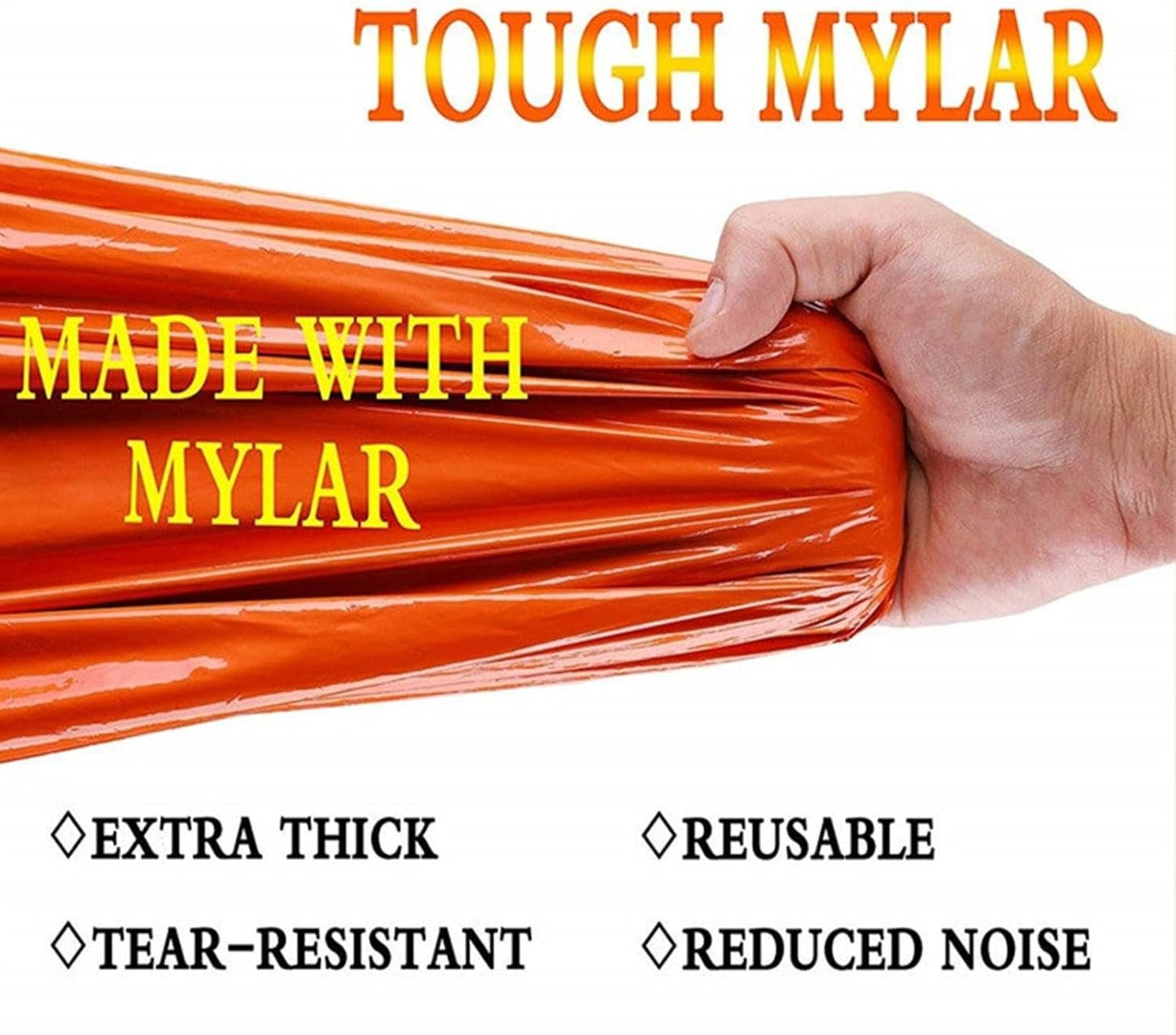 Emergencys Blanket Survival Sleeping Bag, Lightweight Survival Blanket Foil, Emergencys Thermal Blanket Survival Gear, Waterproof Survival Bivy Bag for Outdoor