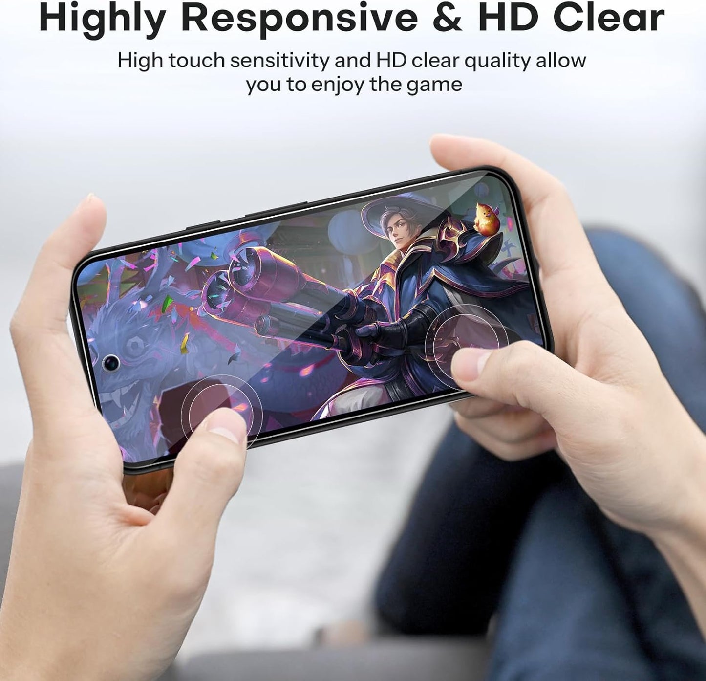 OMOTON 3+2 Pack for Google Pixel 9a Screen Protector, 3 Pack Tempered Glass Screen Protector with 2 Pack Camera Lens Protector for Pixel 9A 2025 Release, Case Friendly/Fingerprint Support