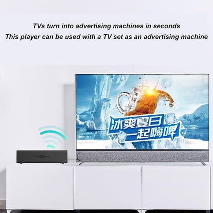 4K Digital Media Player 10.0 2GB 16GB ROM Ultra HD 4K Media Player with Dual Band WiFi, 3D Video, Split Screen Support (AU Plug)