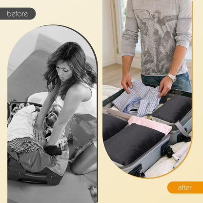 3 Piece Suitcase Organizer, Space-Saving Suitcase Organizer Water and Tear Resistant Travel Travel Kit Compression Designed for Families on Business Travel