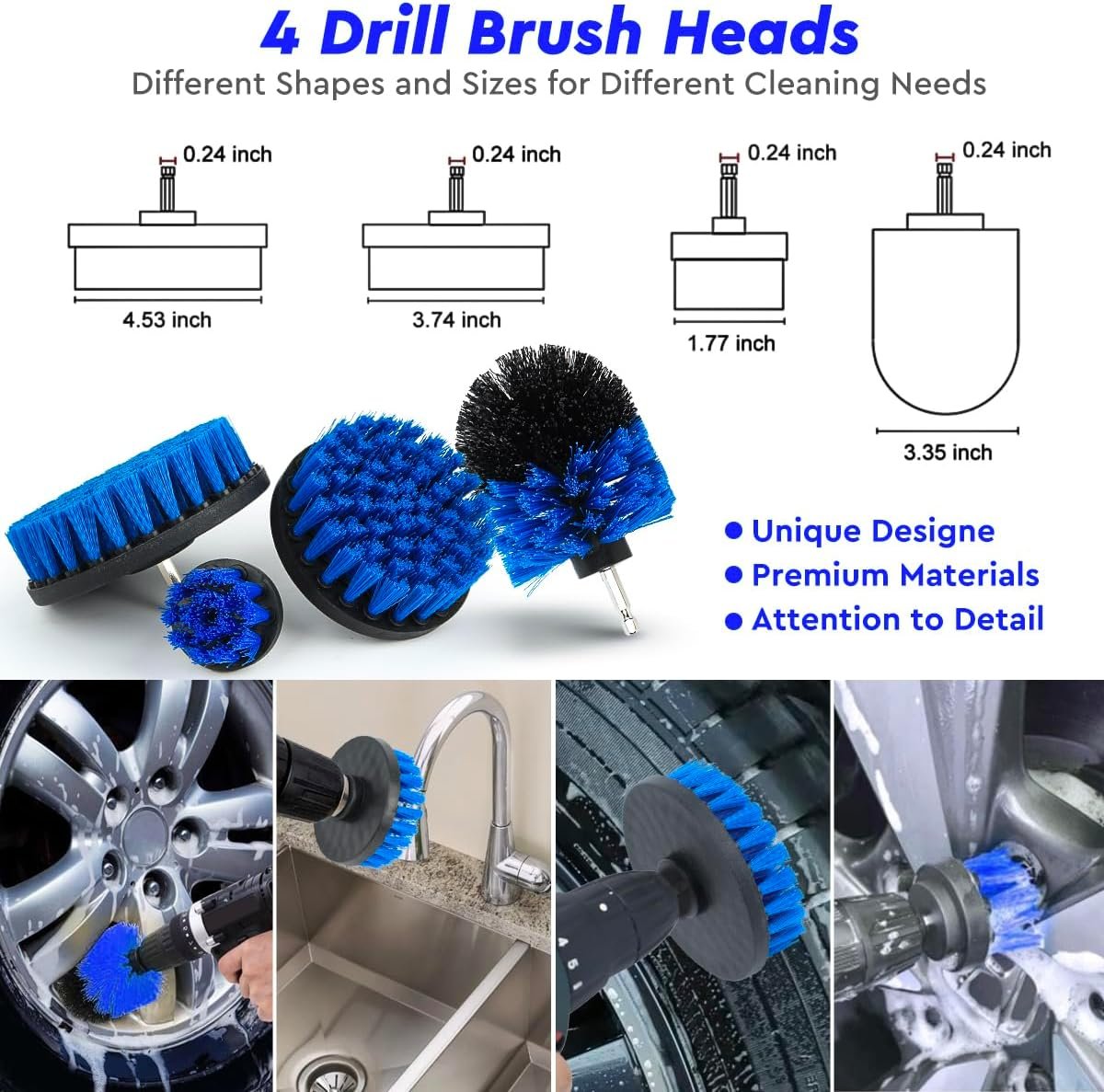 LYACON Car Cleaning Kit – 28PCS, Interior Car Accessories, Car Wash Kit – Car Cleaning Products Interior and Exterior – Cleaning Brush for Car Rims, Car Seats, Window Cleaner, Detailing Kit for Cars