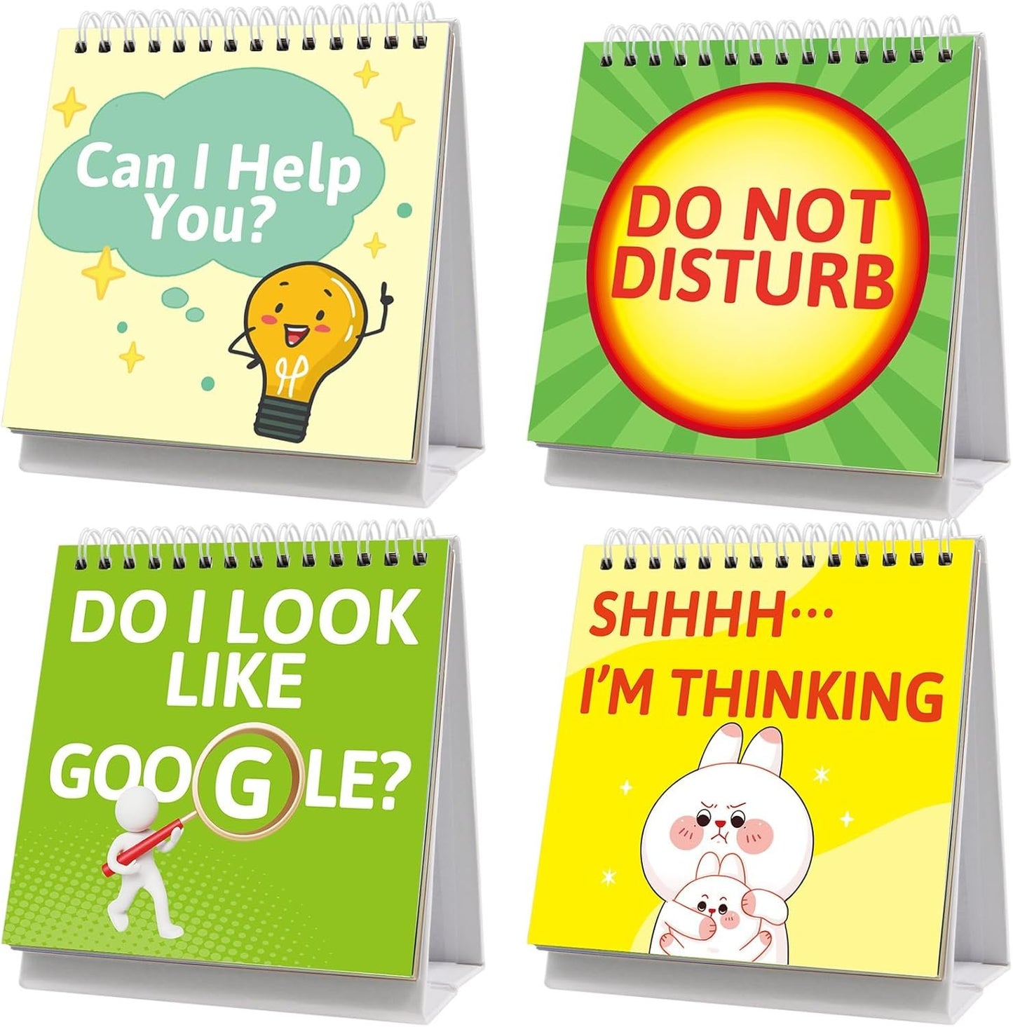 Funny Desk Signs 30 Cute Flip Over Messages for Office Supplies Desk Accessories