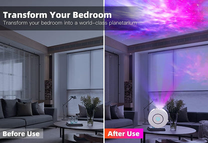 Anyuainiya Star Projector Galaxy Light for Bedroom, Smart APP & Voice Control Nebula Projector, Perfect Christmas Hoom Decor Compatible with Alexa & Google Home, Rotatable and Adjustable Cloud Stars