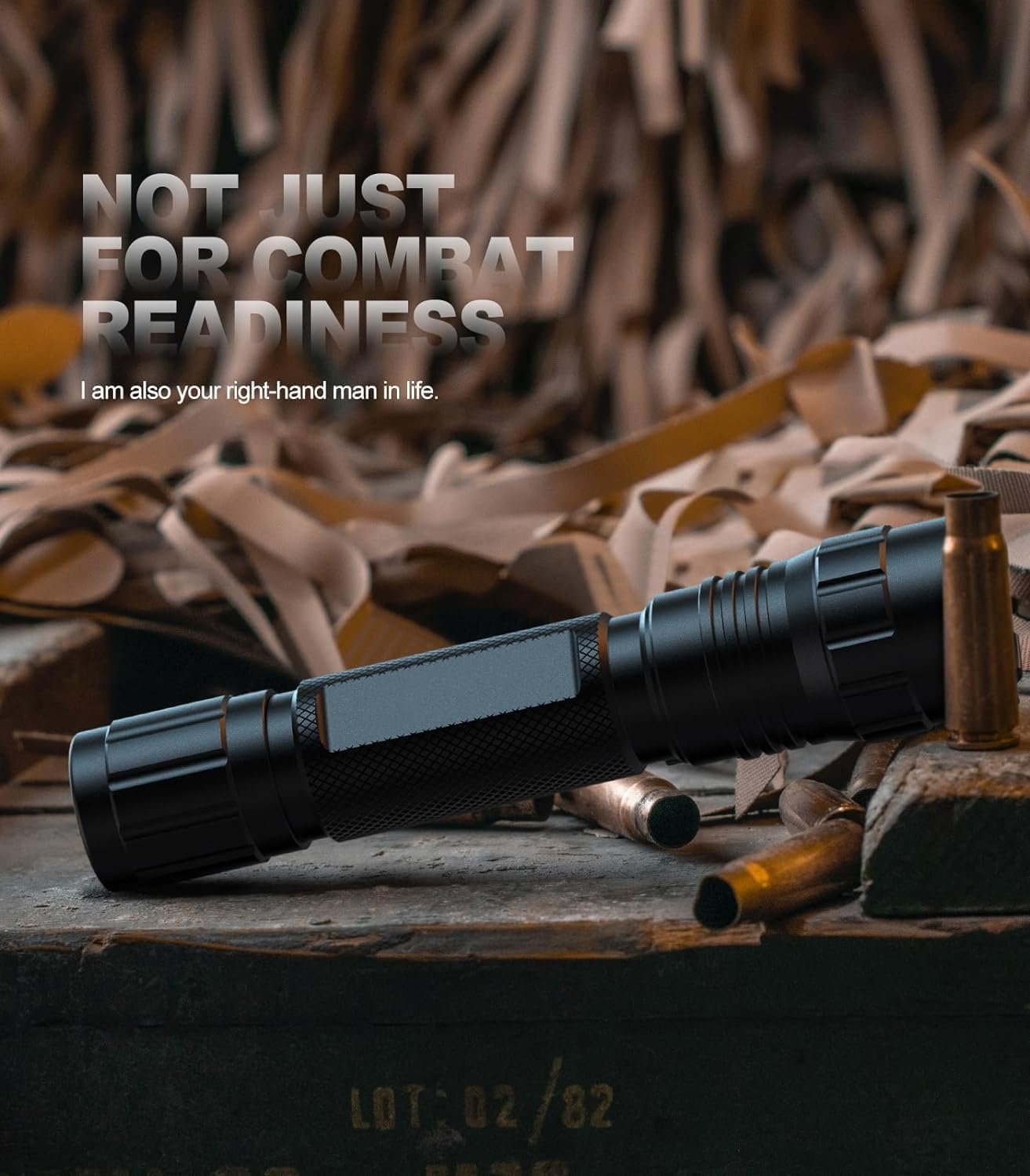 Feyachi 1500 Lumen Tactical Flashlight Rechargeable IPX7 Protection 4 Modes Weapon Light Mlok Mount Rail LED Flashlight Included with Pressure Switch