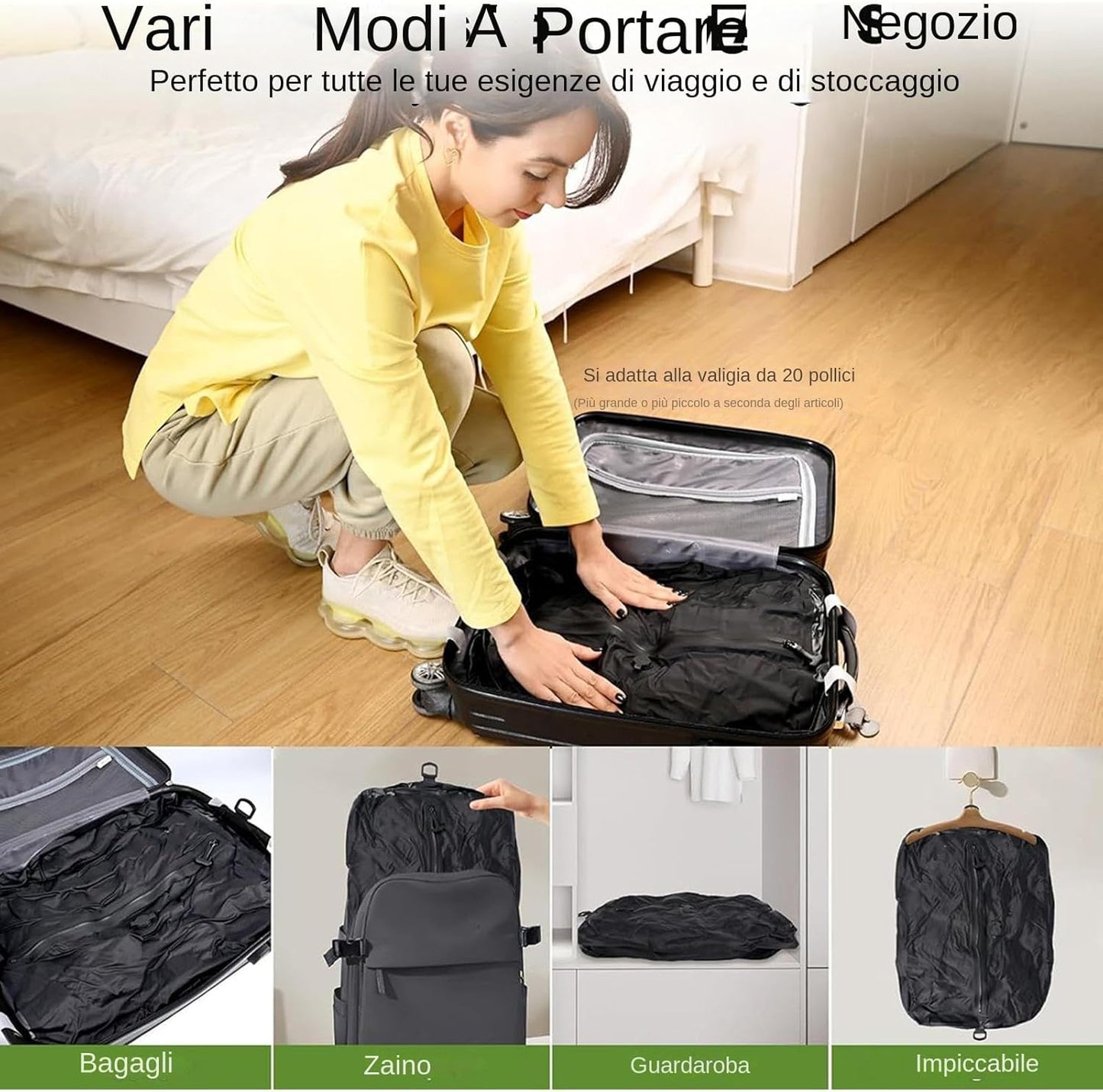Travel Vacuum Bags for Luggage, Reusable Compression Packing Bag with Large Capacity, Home Storage Organization Solutions, Accessories for Business Trips, Backpacking