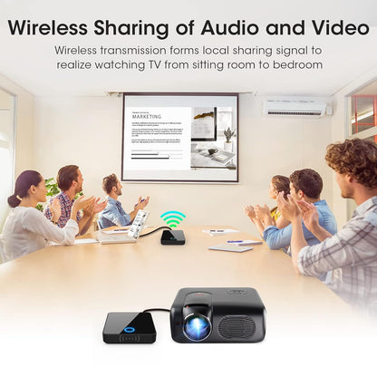 Wireless HDMI Transmitter and Receiver,Binken Wireless HDMI Extender Support 1080P@60 Hz, Support 2.4/5GHz for Streaming Video Audio from Laptop, PC, Camera,STB to HDTV Projector Model 810