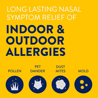 Astepro Nasal Spray and Tissue Bundle, 24-Hour Allergy Relief, Steroid-Free, Nasal Congestion, Runny & Itchy Nose, 200 Metered Sprays (Packaging May Vary)