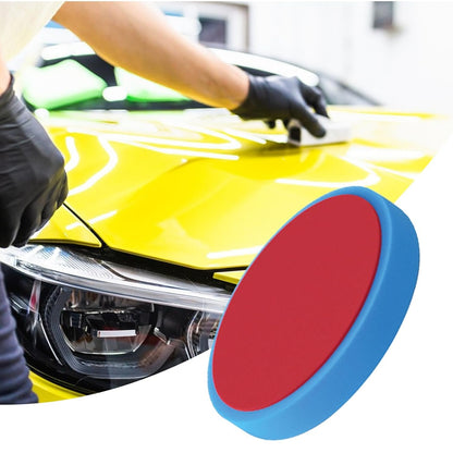 Wax Applicator Pad, Reusable Polishing Pad, Soft Foam Construction, Scratch- Detailing Tool, Ideal for Automotive Interior, Exterior, Tires, Dashboard, Wheel, Cleaning