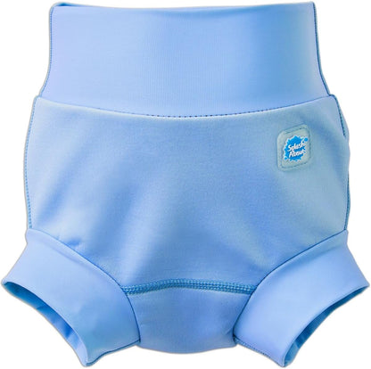 Splash About Happy Nappy Swim Diaper, Cashmere Blue (Cashmere Blue, 6-12 Months)