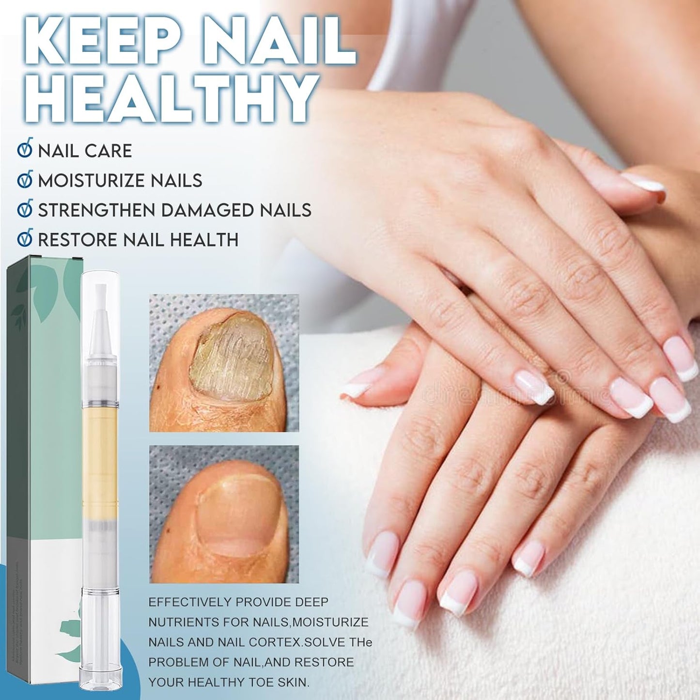 Semi-Permanent Nail Polish Remover 15 ml, Semi-Permanent Nail Remover with 2 ml Nail Care Pen, Cuticle Pusher and File, Nail Polish Remover in Gel, Quickly Polish in 3-5 Minutes