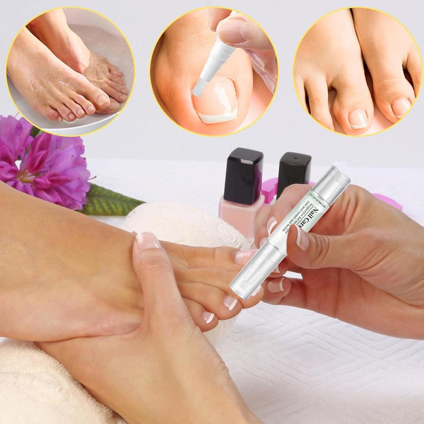 Nail Care Pen - Nail Mushroom Treatment for a Foot to the Foot, Nail Care Pen Mushroom, Anti Fungal Stick, Repair Solution, Solution