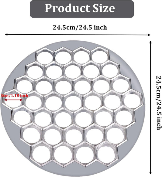 Dumpling Ravioli Mould Maker Pie Ravioli Mold, Quick Dumpling Tool Can Make 37 Dumplings Simultaneously for Kitchen, Pastry Gadgets, Kitchen Accessories Utensils