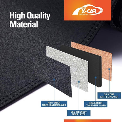 X-CAR Dash Mat for Kia Seltos 2022-2025 Non-Slip Microfiber Pad Cover Interior Accessories