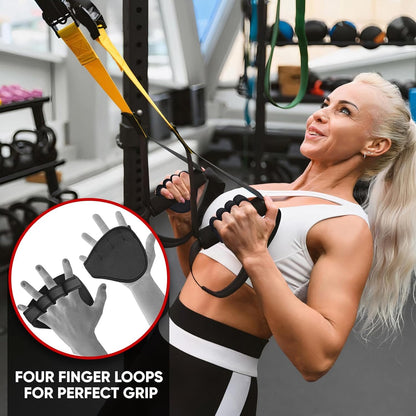 Stealth Sports Weight Lifting Gym Grip Pads Prevents Callus Tears - Non-Slip Neoprene Pull Up Bar Pads Substitute of Training Gloves – Calisthenics Fitness Weightlifting Grip Gloves