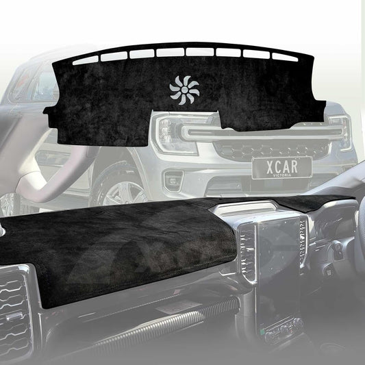 X-CAR Dash Mat for Ford Everest Full Cover 2022-Onwards Non-Slip Microfiber Pad Interior Accessories