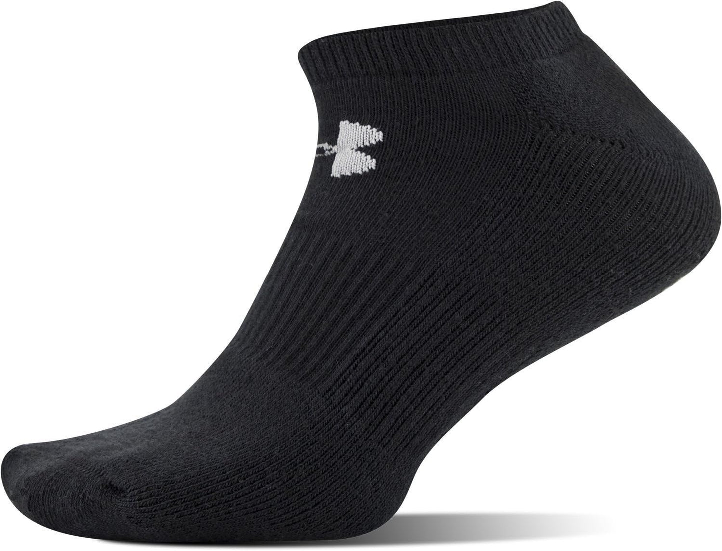 Under Armour Adult Training Cotton No Show Socks, Multipairs
