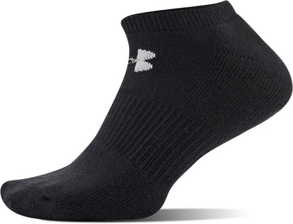 Under Armour Adult Training Cotton No Show Socks, Multipairs