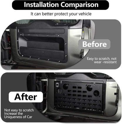 Car tailgate table storage rack metal foldable cargo storage rack for Land Rover Defender 2020-2021 car Parts
