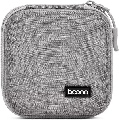 Charger Case for MacBook,Small Electronic Organizer Bag for New MacBook Air/Pro Power Adapter, Portable Pouch Travel Storage for Laptop Accessories, Magic Mouse, USB Drives, GoPro, Gadgets-Gray