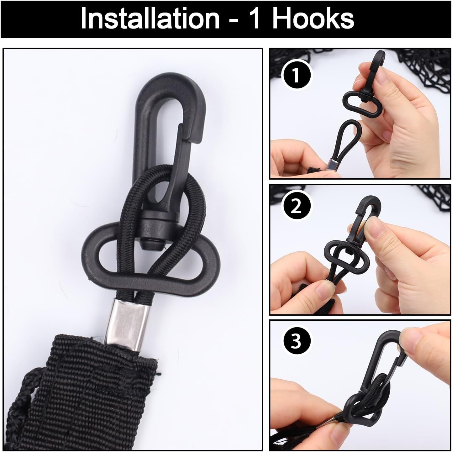 zxbaers Car Rear Cargo Net (35.4"x15.8"), Envelope Style Elastic Trunk Net Organizer Heavy Duty Stretchable Nylon Storage Net Mesh with Hooks for Car, SUV, Vehicle