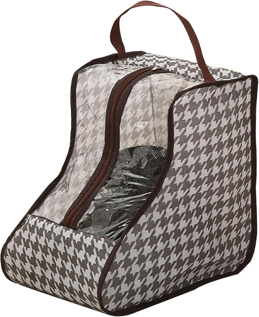 Boot Travel Organizer - Portable Zippered Footwear Case, Storage Solution for Tall, Short Shoes, Durable Bag for Sports, Closet, Trips, Outdoor Adventures, Compact Carrier for Sneakers, Heels, Hiking