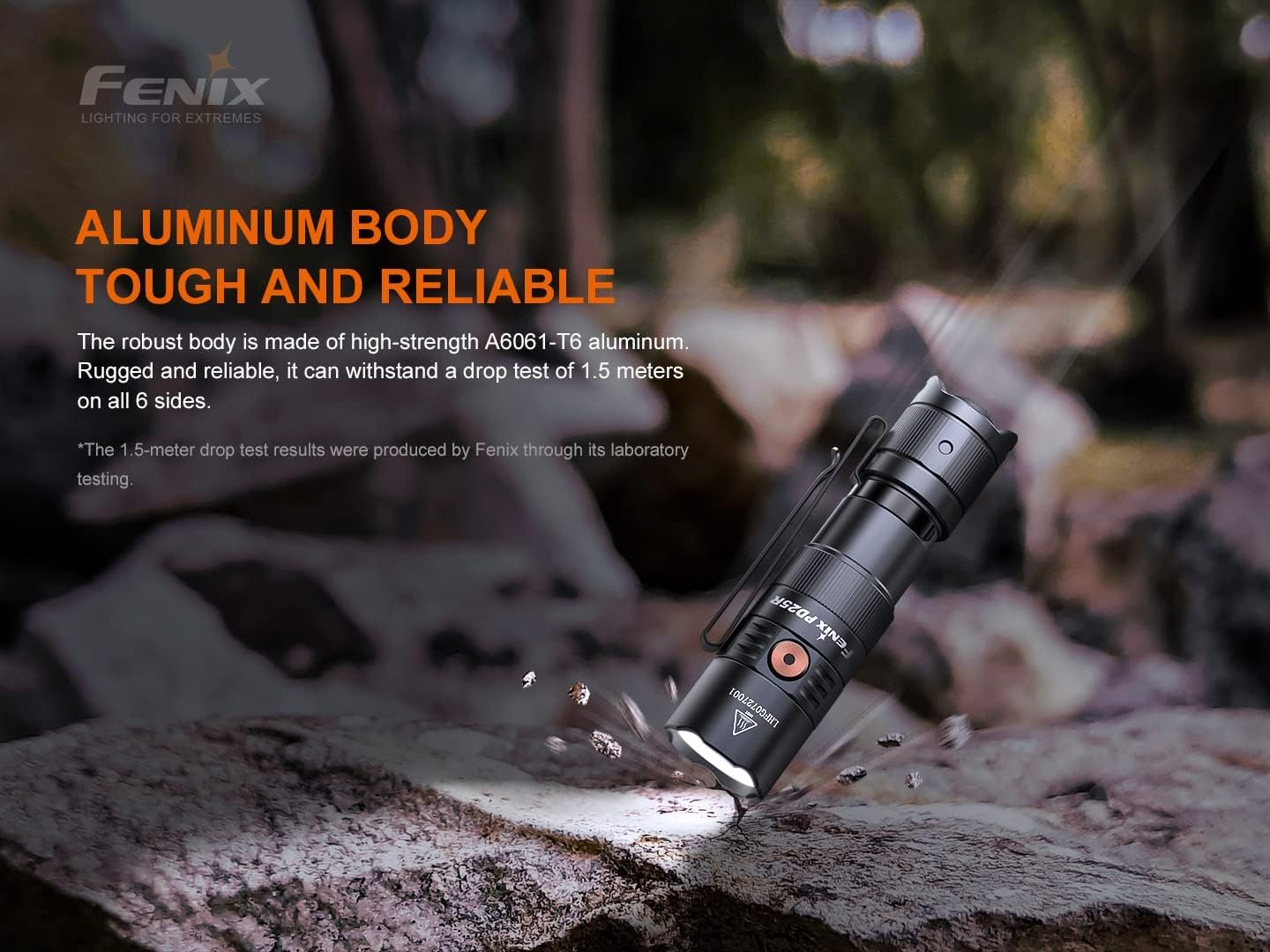 Fenix PD25R Rechargeable Compact Flashlight ** Canadian Edition