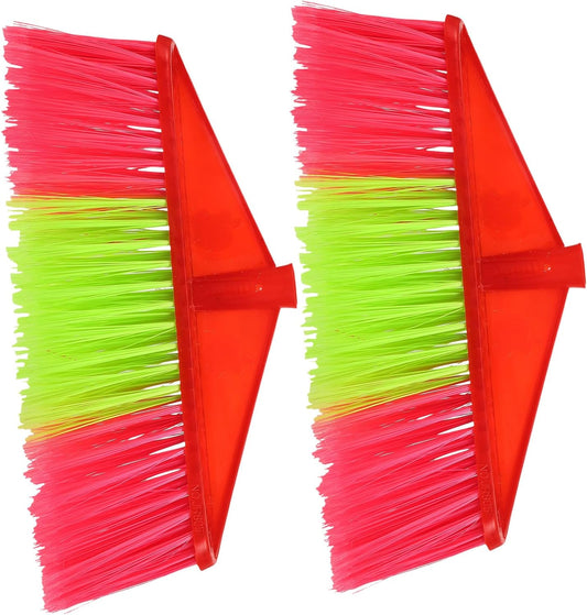Beavorty Home Cleaning Essential 2 Pezzi Scopa di Plastica Scopa Pavimento Scopa Sostituzione Parte per La Casa