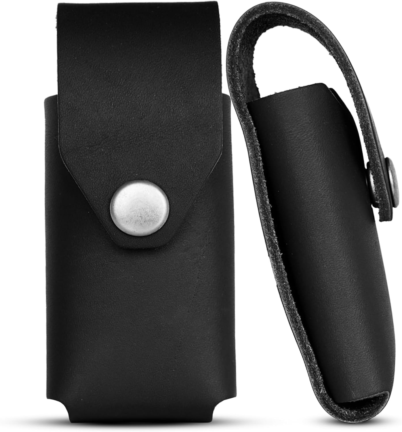 Leather Multitool Sheath for Gerber Suspension & Gerber Suspension NXT (Black) - Full Grain Leather Belt Tool Holder - Multi Tool Holster for Belt w/Solid Brass Rivets - Belt Accessories for Men