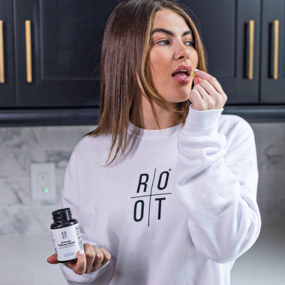 Wellness Immune Support Supplement | Having Vitamin D, Vitamin C, Vitamin K2, Minerals, Digestive Enzymes with Trace Elements from The Great Salt Lake and Flavonoid Quercetin, Nad Supplement 60/Bottle