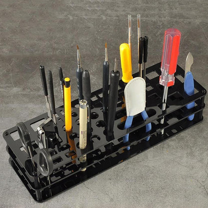 Portable Desk Tool Organizer | Tool Box Organizer | Home Organization Tool Stand | Multi Slot Accessories Storage Organizer Efficient Space Saving Management for Home, Offices