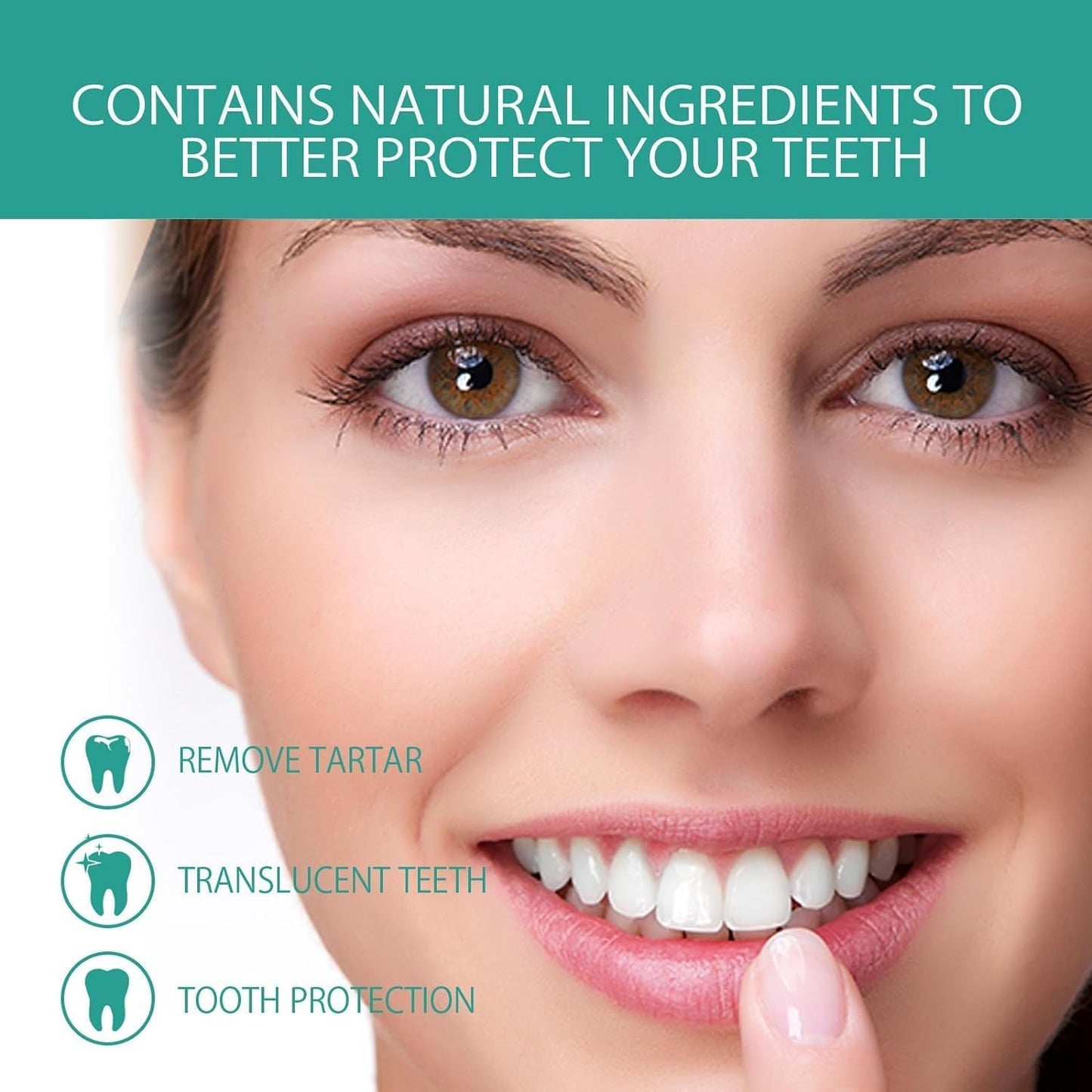 Jorondy Teeth Mouthwash, Teeth Whitening Mousse Foam, Deeply Cleaning Stain Removal Teeth Whitening Toothpaste, Mouth Wash Water, Oral Care Fresh Breath 60ml (2 Pack)