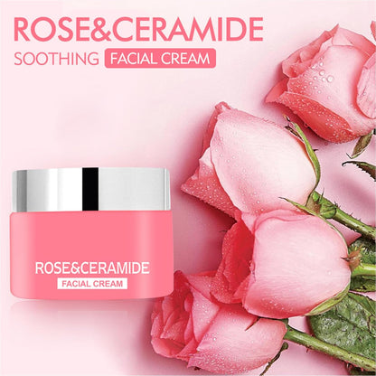 Eazerom 29 Rose Face Cream, Moisturizing, Anti-Aging, Rose Day Cream, Natural Moisturizing Face Moisturizer for Women & Men - Day & Night Face Cream - Anti-Age Cream