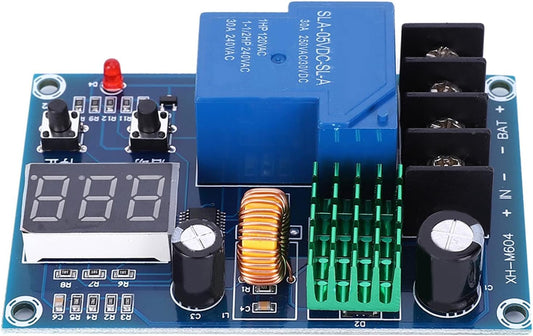 XH-M604 Board DC 6-60V Battery Charging Control Module with Digital Display for Home Solar Energy