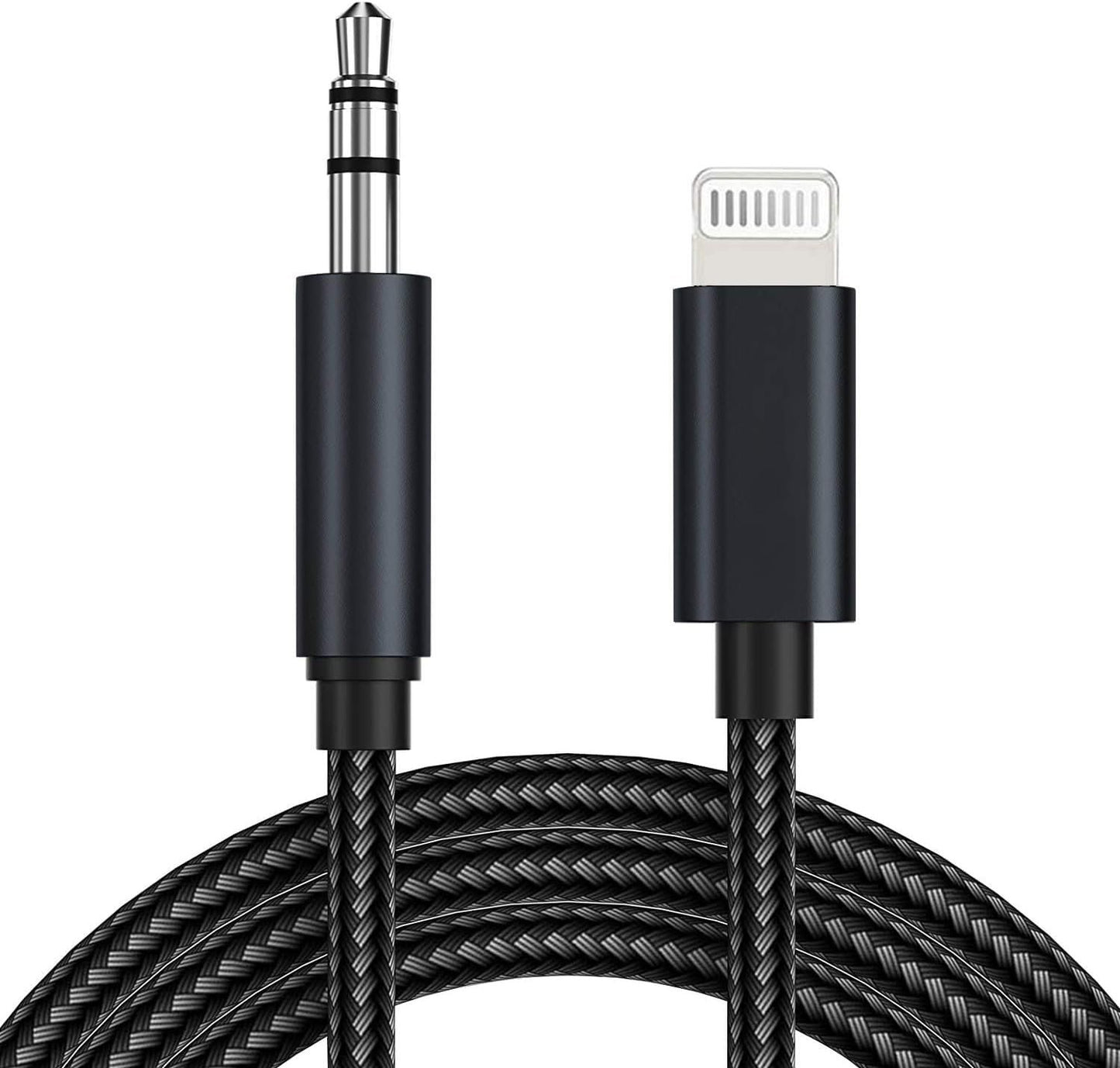 (Apple MFi Certified) AUX Cord for iPhone,Lightning to 3.5mm AUX Audio for Car Stereo Headphone Jack Cable Adapter Compatible for iPhone 14/13/12/11/XR/X/8/7/Speaker/Home Stereo/Headset/All iOS-3.3ft