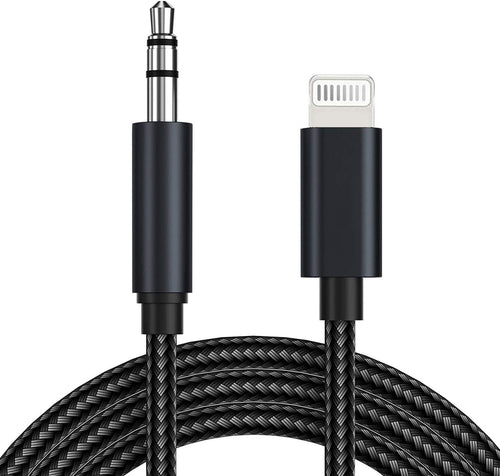 (Apple MFi Certified) AUX Cord for iPhone,Lightning to 3.5mm AUX Audio for Car Stereo Headphone Jack Cable Adapter Compatible for iPhone 14/13/12/11/XR/X/8/7/Speaker/Home Stereo/Headset/All iOS-3.3ft