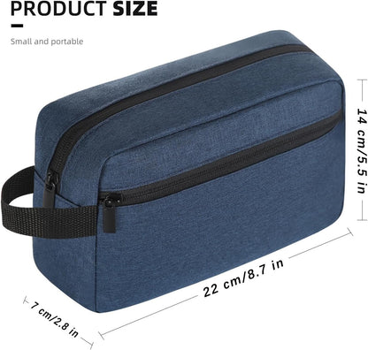 Hanging Toiletry Bag Portable Travel Bag with Hanging Hook, Toiletry Organizer Wash Bag Hanging Dopp Kit Shaving Kit Water-Resistant Makeup Cosmetic Bag Organizer for Accessories, Women Men and Kids