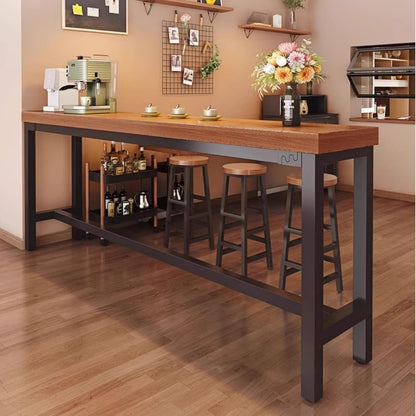 Bar Table,High Table,Bar Height Table,Counter Height Table,Counter Height Dining Table,Pub Table,Table Haute,High Top Table,Multifunctional Bar Table 100cm(39.4in)