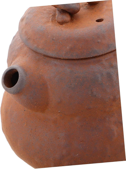 LABRIMP Vintage Teapot Style Tea Pot Restaurant Tea Pots Gourd Water Cup Gourd Cup Brown Stoneware