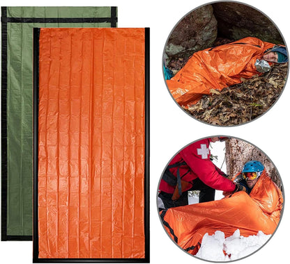 Bib Bee Bag Aluminum Film Survival Sleeping Bag Warm Tube Tent Survival Bib Bee Bag Water Tight Blanket