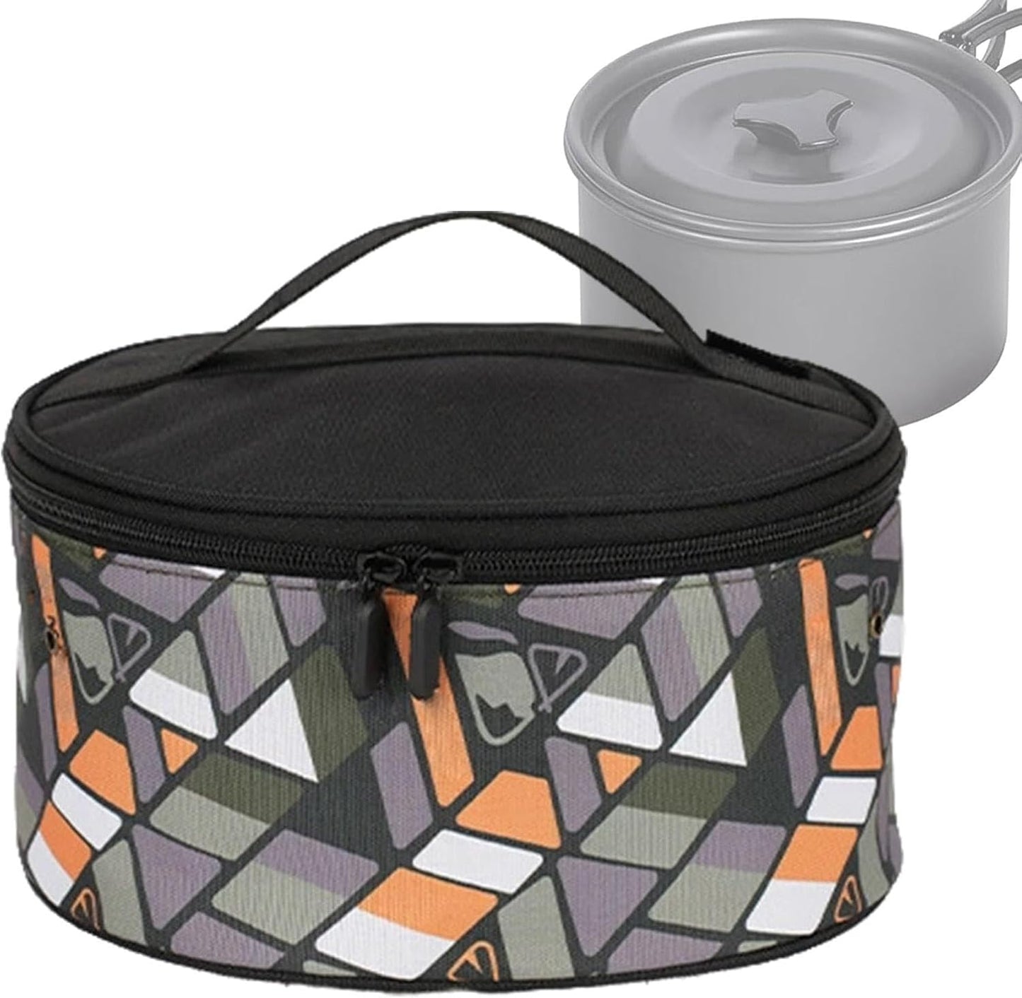 Camping Cutlery Storage Bag, Travel Cooking Utensils Organizer, Portable Cooking Storage Bag, Outdoor Kitchen Cookware Bag, Camping Utensil Organizer, Cooking Gear Bag,