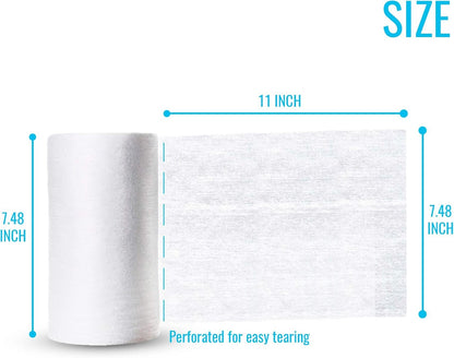 Baby Diaper Liners - Biodegradable Cloth Diaper Liners for Reusable Diapers Baby - Convenient & Easy to Use Cloth Diaper Inserts - Fits All, 7.5x11.5 in - Prevents Staining & Simplifies Cleaning
