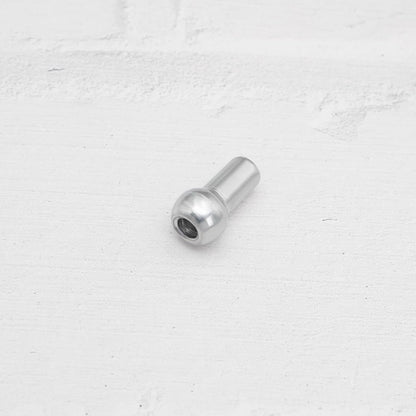 YINETTECH 5PCS 11mm Ball End Cable Stopper 4.5mm Bore Zinc-Plated Steel Wire Compatible with 6mm Wire Rope Cable for Home Gym Machine Accessories