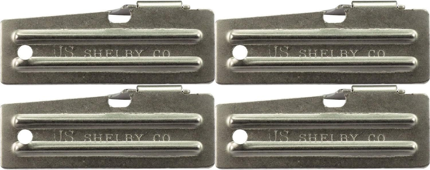 P 51 Military Style Survival Kit Can Opener by US Shelby Co Pack of 4