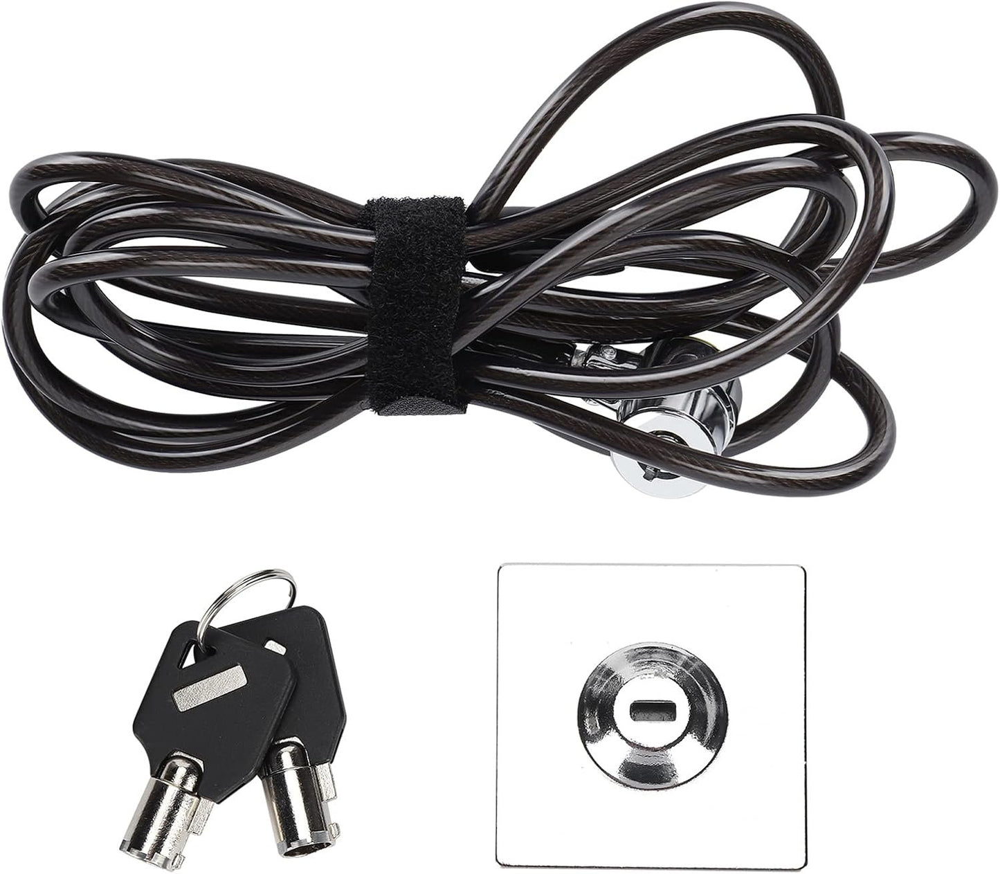 Laptop Lock Lock Antitheft Security Galvanized Cavo con Base di Blocco per - Soluzione di Sicurezza del Computer