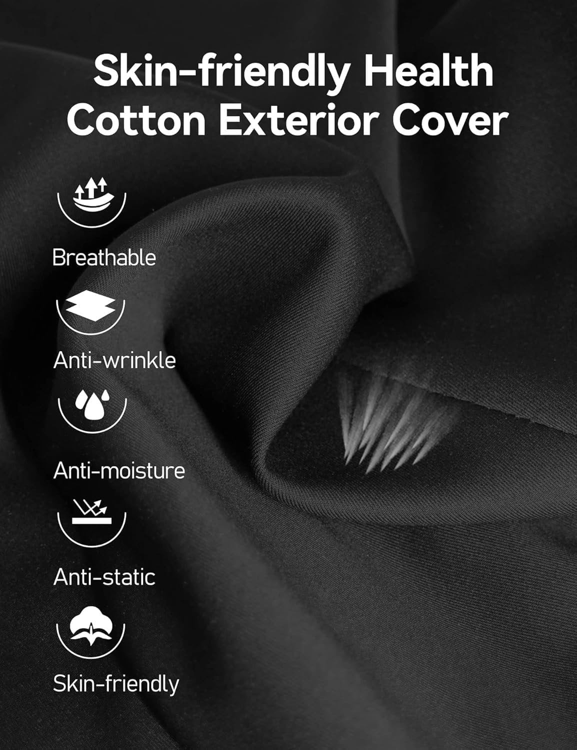 Lumbar Support Pillow for Office Chair, Ergonomic Back Support for Office Chair, Car, Computer, Gaming Chair, Sofa Back Support, Recliner Memory Foam Back Cushion for Pain Relief Improve Posture