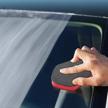 Vehicle Tire Shine Applicator, Multifunctional Polishing Pad, 4.72 x 3.15 x 1.77 Inches, Fine Detailing Tool, Car Wash Sponge for Vehicles Paint, and Wheel Hub Cleaning, Multicolour