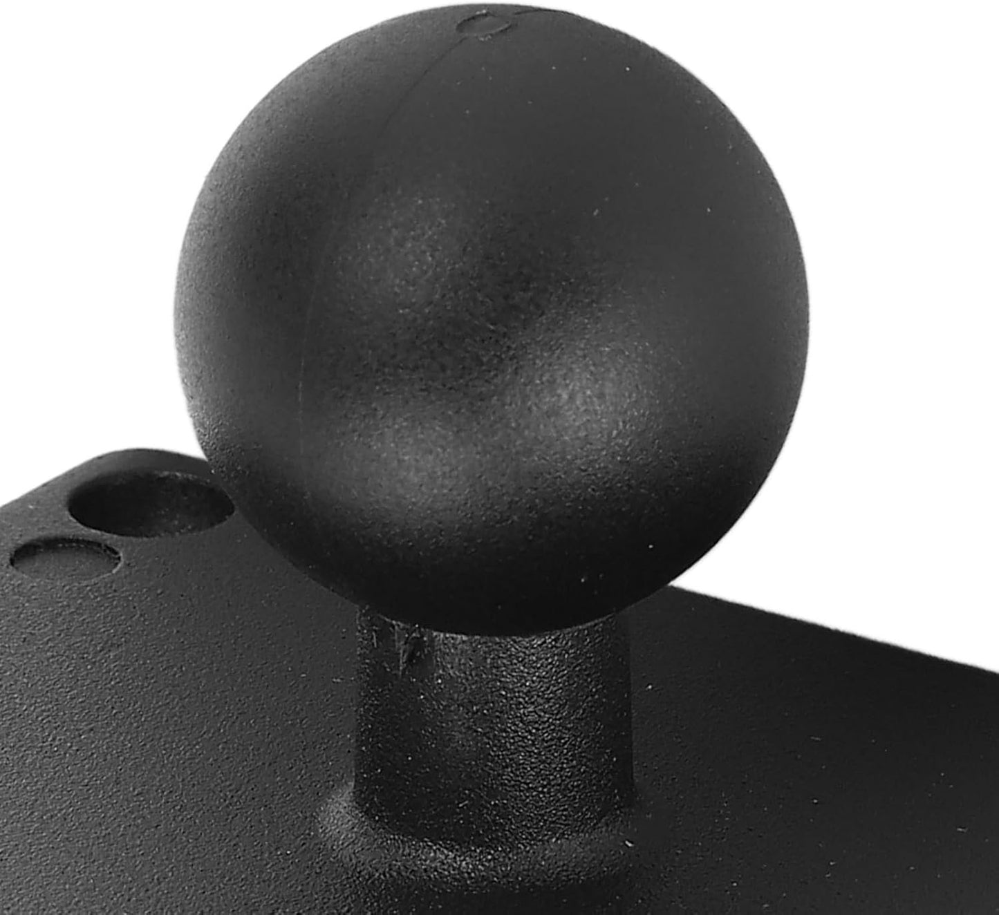 1 Inch Ball Mount, Aluminum Alloy Base with Universal AMPS Hole for RAM Mounts B Size Ball Double Socket Arms for Boats, Kayaks, Cars, Trucks, Off Road Vehicles